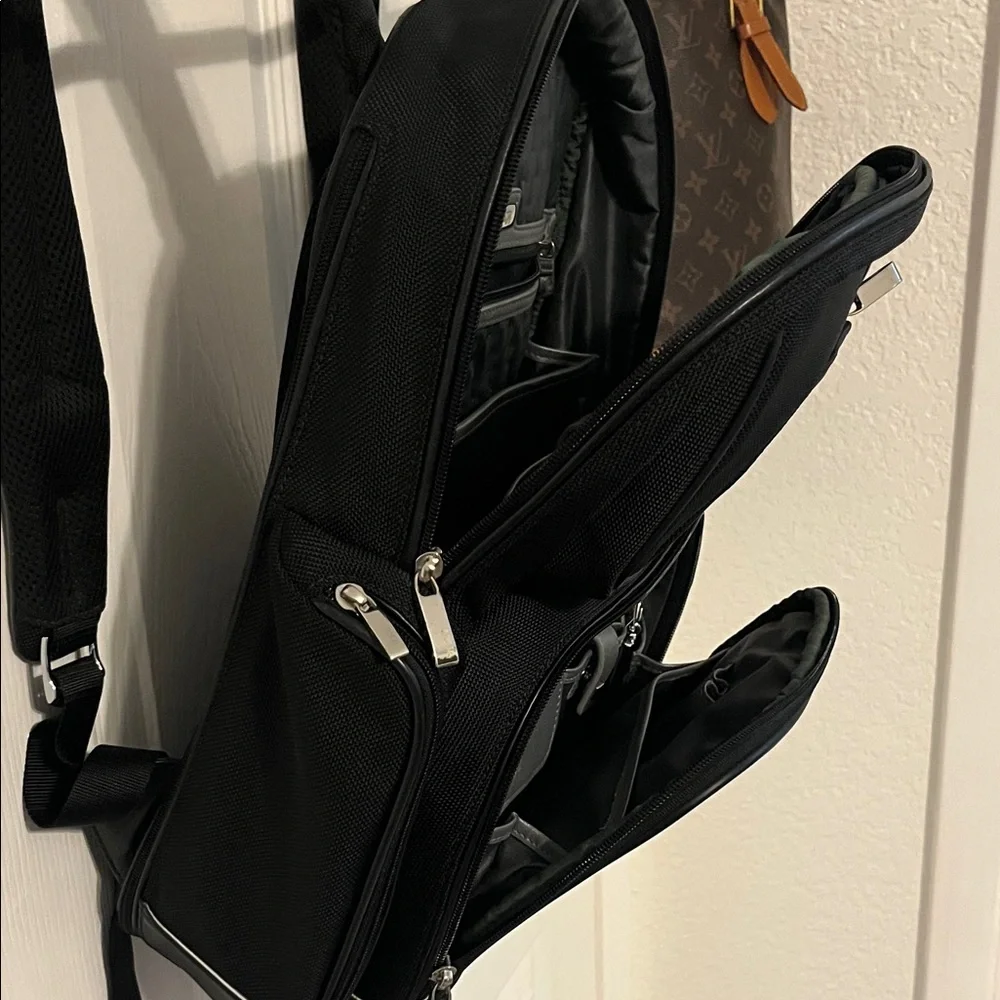 Tumi Black Laptop Backpack Dedicated to the spirit of creativity